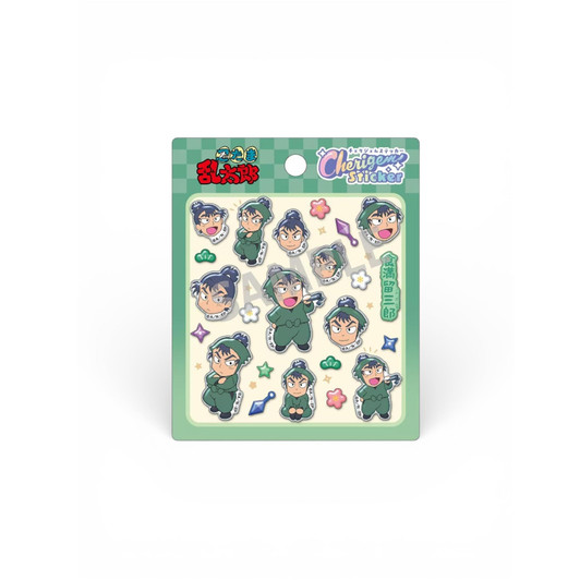 Nintama Rantarou Cherigem Shokuman Rusaburo Character Sticker Sheet