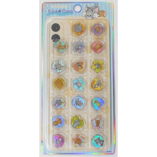 Kamio Japan Tom And Jerry KiraCoro Ohajiki 3D Deco Stickers