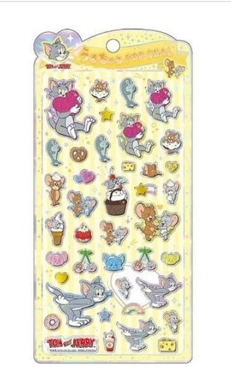 Tom And Jerry Uruchuru Pop Seal 2 Crux Puffy Three Dimensional Official