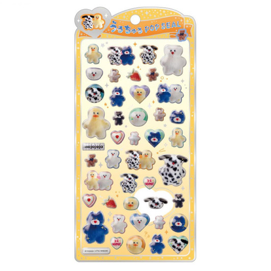 Mojojojo Uruchuru Pop Seal Photographic Sticker 137334