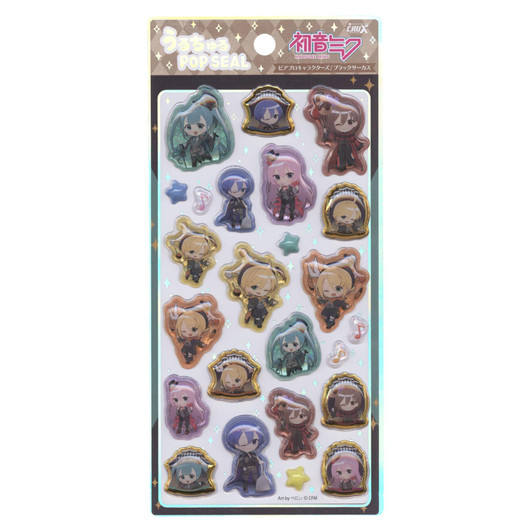 Hatsune Miku Uruchuru Pop Seal Black Circus 138161
