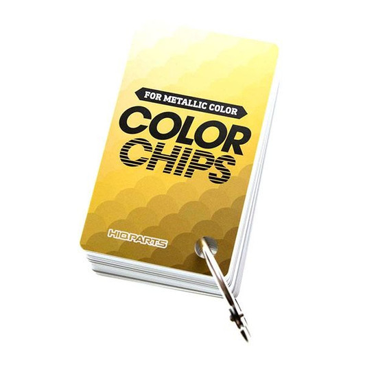 HiQparts HiQ Color Card Metallic Color (Set of 70 Cards)