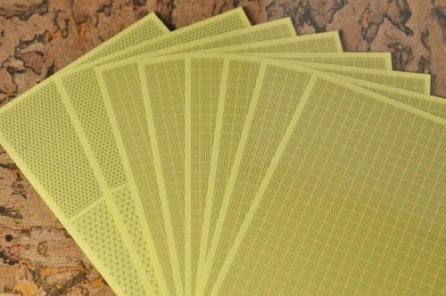 HiQparts Graph Square Tool (10 Sheets)