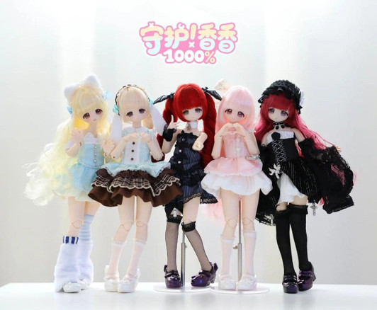 Guardian! Shan Shan 1000% Series Rooted Hair BJD Doll Blind Box Single Item