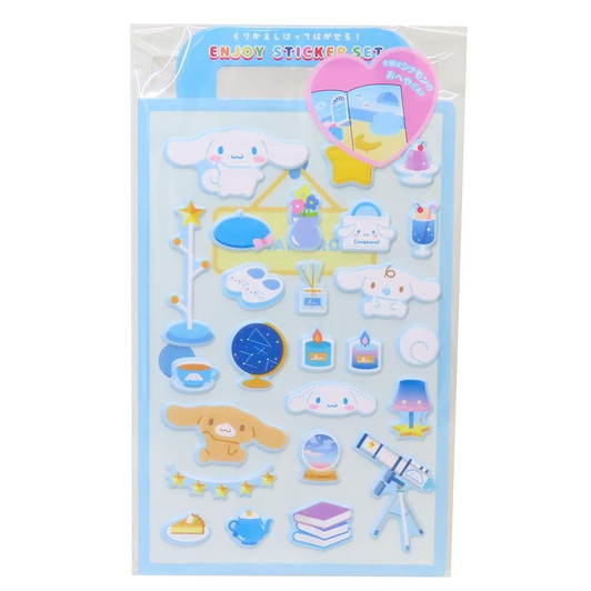 T's Factory Sanrio Enjoy Sticker Set Cinnamoroll's Room