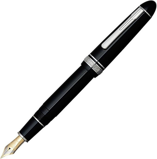 Platinum Pen President Black Fountain Pen - Fine Nib