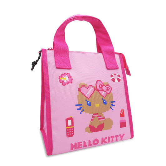 Hello Kitty Leopard Pop Triangular Gusset Insulated Bag Sun Protection Black