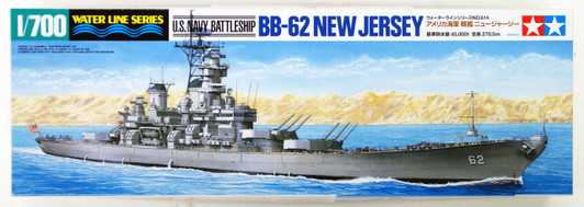 Tamiya 31614 US Navy BattleShip BB-62 NEW JERSEY 1/700 Scale Kit