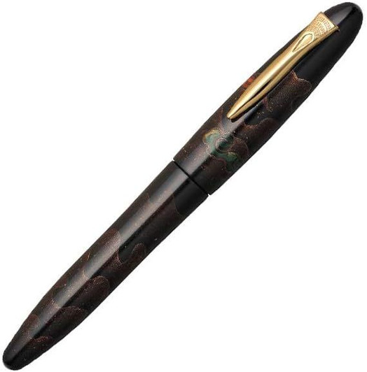 Platinum Pen Izumo Ginsen Spider Web Fountain Pen - Fine Nib