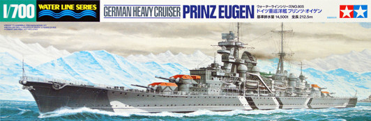 Tamiya 31805 German Heavy Cruiser PRINZ EUGEN 1/700 Scale Kit