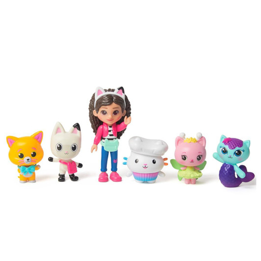 Takara Tomy Gabby's Dollhouse The Movie Nyanventure Crew Figure Set