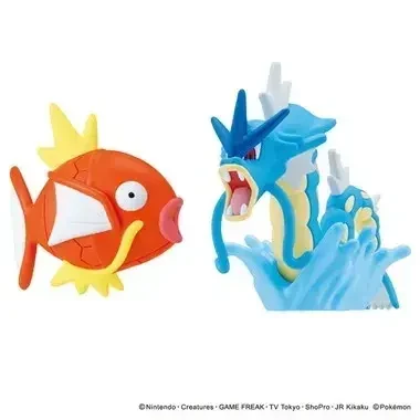  Takara Tomy Moncolle Magikarp And Gyarados Set 