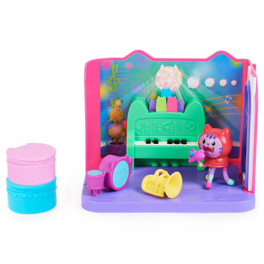 Gabby's Dollhouse DJ Catnip's Music Room Set