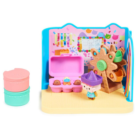Gabby's Dollhouse Baby Box Craft Friend Room Set