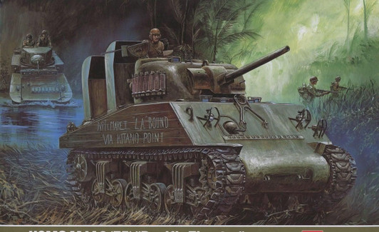 M4A2 75 Sherman Pacific Front