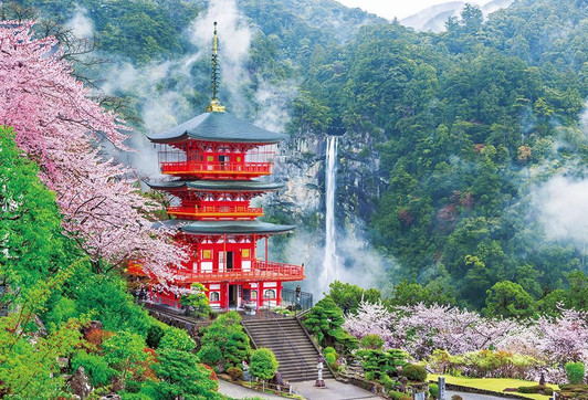 Jigsaw Puzzle Nachi Falls (1000 Pieces)