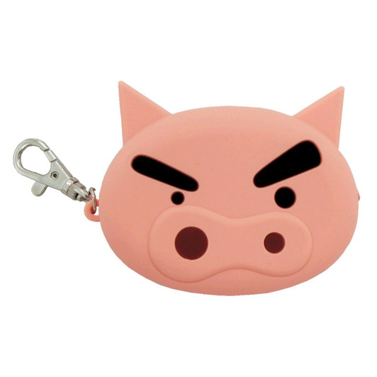 Unique730 Crayon Shin Chan Silicone Face Pouch Buriburizaemon