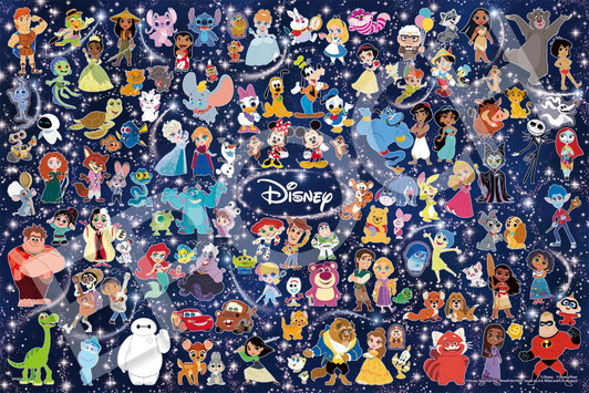 Jigsaw Puzzle Disney - Symphony of Stars - (1000 Pieces)