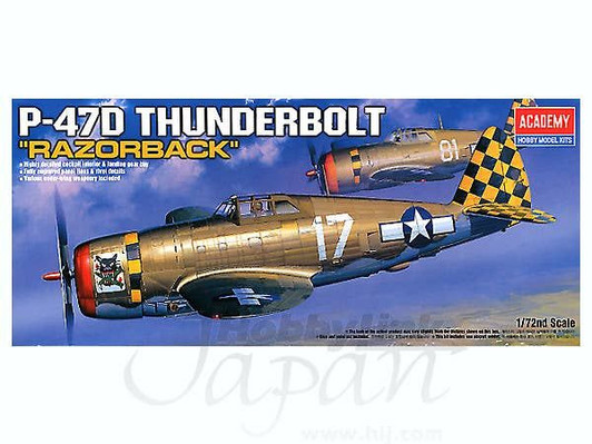 1/72 Scale P-47D Thunderbolt Razorback
