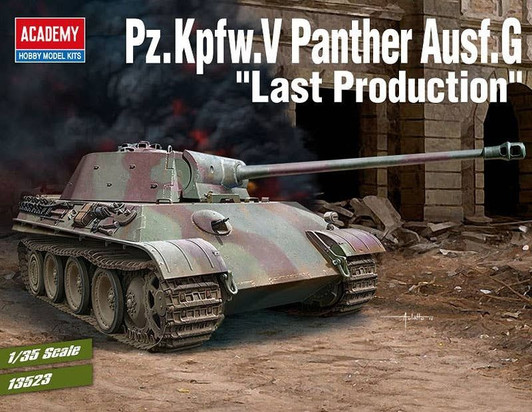 1/35 Scale German Panther Tank Ausf G Late Production