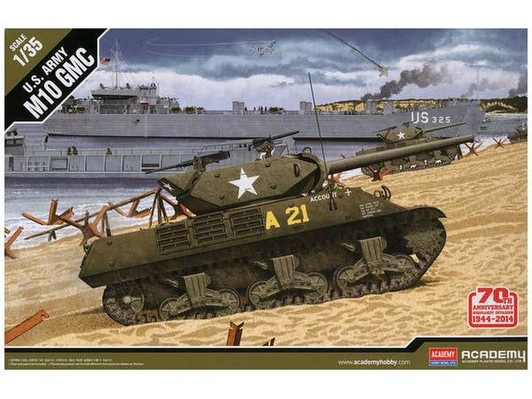 1/35 Scale U.S. Army M10 GMC Tank Destroyer D-Day 70th Anniversary Commemorative Edition