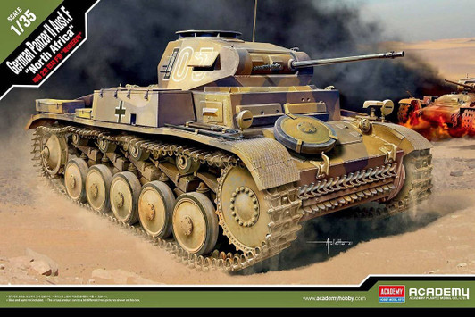1/35 Scale Panzer II F Type North African Campaign