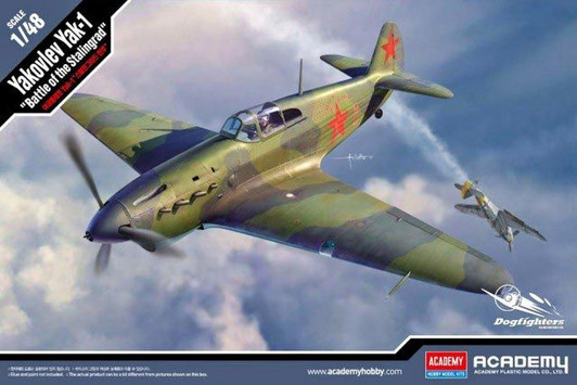 Academy 12343 1/48 Yakovlev Yak-1 Battle Of Stalingrad