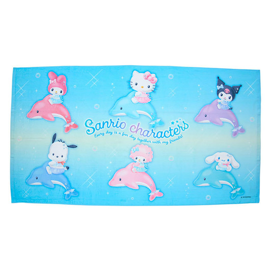 Sanrio Other Bath Towel Shiny Dolphin Characters 307157