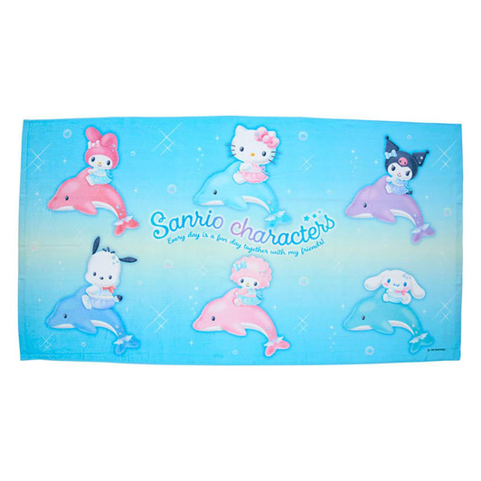  Sanrio Other Bath Towel Shiny Dolphin Characters 307157 