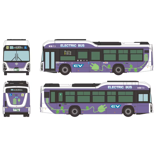 The Bus Collection Tokyo Metropolitan Bureau of Transportation Isuzu Erga EV (N scale)