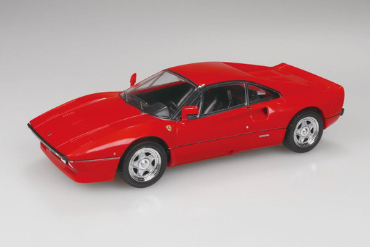  Aoshima RakuPla Snap Kit 1/32 Ferrari GTO Red Plastic Model 