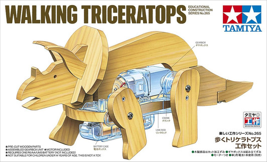 Tamiya 70265 Walking Triceratops Craft Set