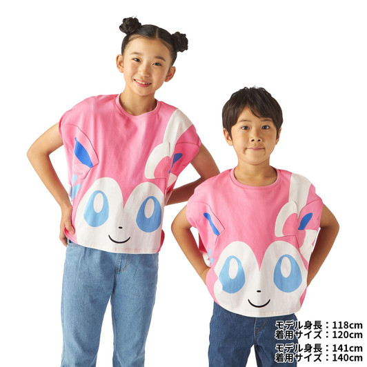 Pokemon Center Original Pokemon Close Up T Shirt Sylveon 100