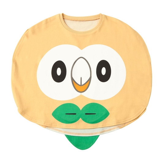 Pokemon Center Original Pokemon Close Up T Shirt Rowlet 100