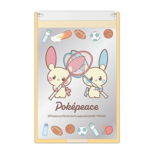  Pokemon Center Original Mirror S Plusle Minun Sports PokePeace 