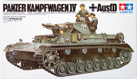 Tamiya 35096 German Panzer Kampfwagen IV Ausf.D 1/35 Scale Kit