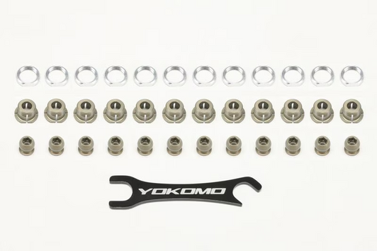 MS-B60A12 Hard-Coated Aluminum Suspension Ball Set 12 Sets for MS1.0 and MS2.0