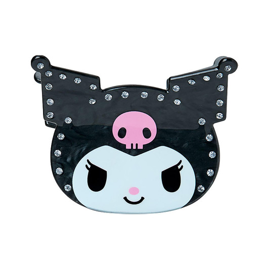 Sanrio Kuromi Face Shaped Claw Hair Clip 239101