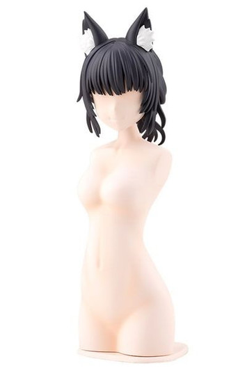 Kotobukiya Sousai Shoujo Teien Arranged Wigs - Animal Ears Messy Bun (Fox) 1/10 Plastic Model