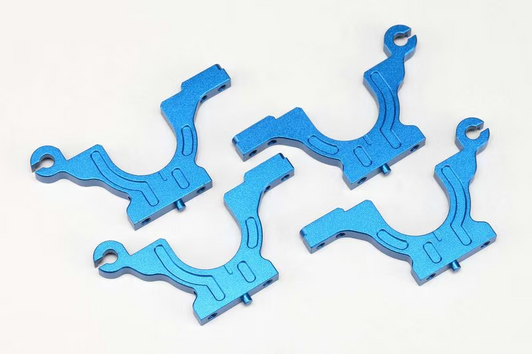 RS-32ALS Blue Aluminum Lower Bulkhead Set for RS1.0 and RS2.0