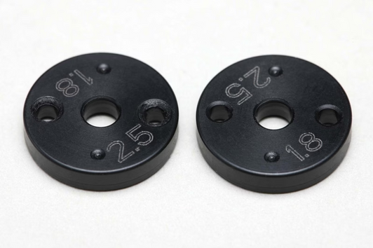 S4-S182-25 13mm Shock Piston 1.8 x 2 Holes 2.5mm 2pcs for SO2.0 and MO2.0