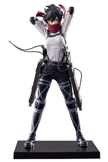 Kotobukiya OSHI WORKS Attack On Titan Mikasa Ackerman The Final Season ver. Figure