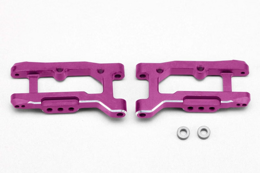 Y2-P08RAW Purple Aluminum Rear Short H Arm with Weight for RD2.0 and SD2.0