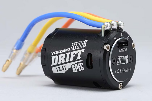 YM-S135DBA ZERO-S Sensorized Brushless Motor 13.5T Black