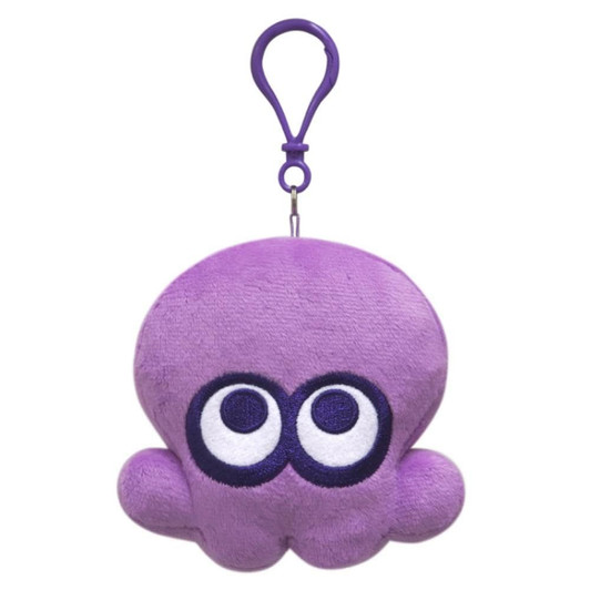 San-ei Splatoon 3 Plush Mascot Octopus (Purple)