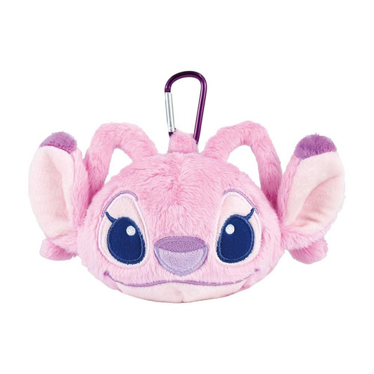 T's Factory Disney Angel Plush Zipper Mascot With Carabiner