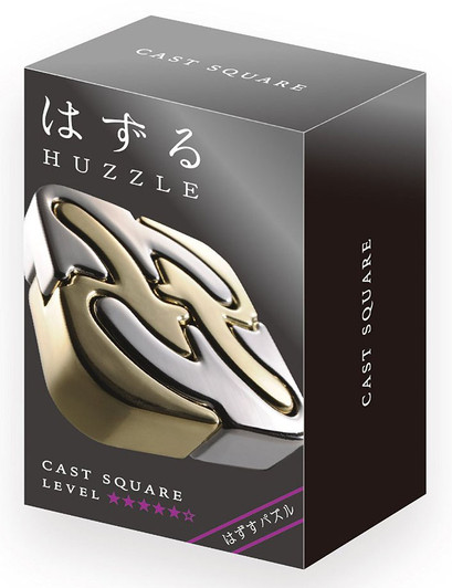 Hanayama Cast Huzzle (Puzzle) Cast SQUARE