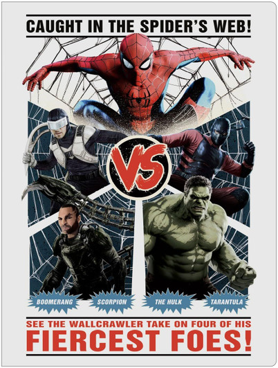 T's Factory MARVEL Six P File SMBND Gray