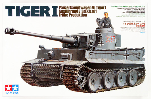 Tamiya 35216 German Tiger I Early Production 1/35 Scale Kit