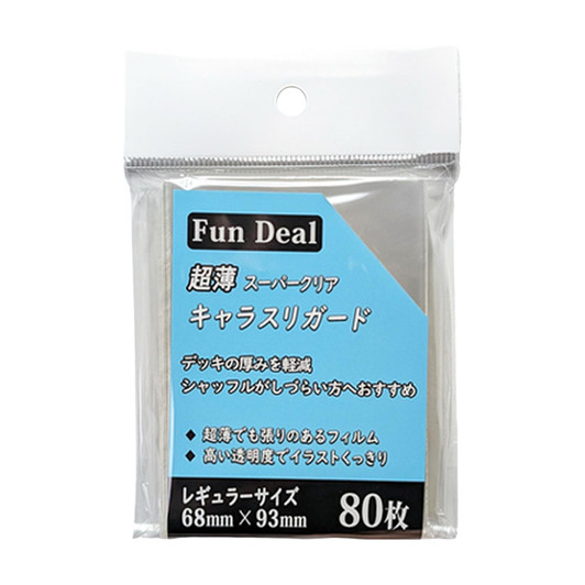 FD Ultra Thin Character Sleeve Guard Regular 80 Sleeves